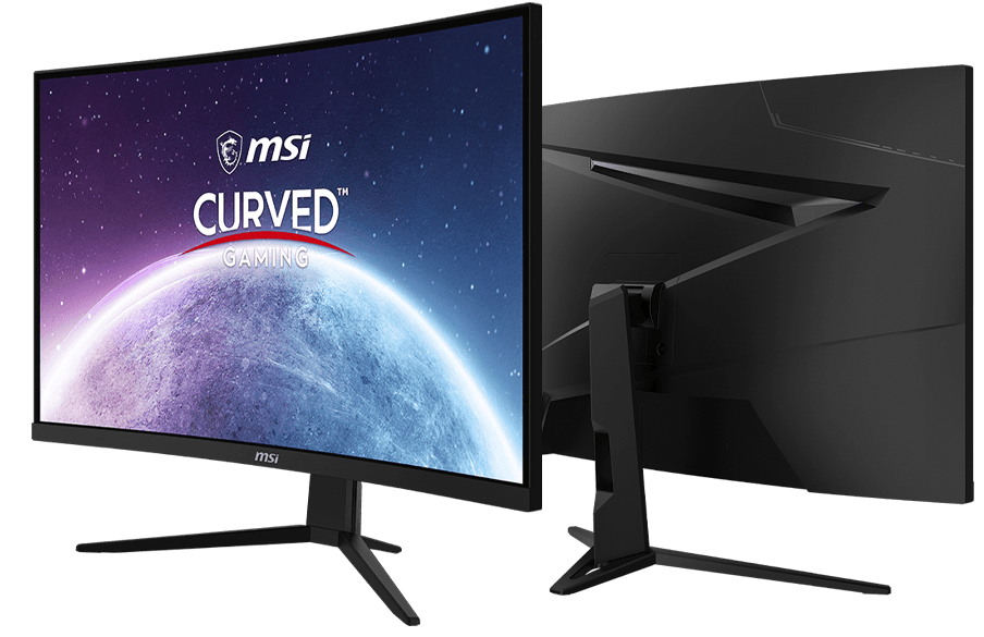 MSI 27 inch gaming curved gaming monitor with QHD 1440 display at 170 hertz.