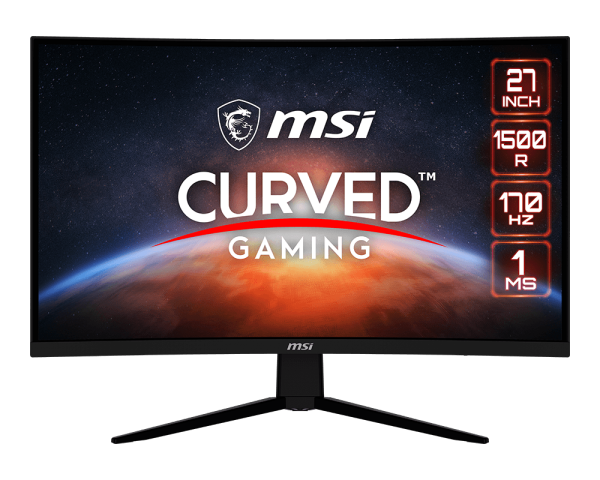 MSI 27 inch gaming monitor is excellent for business boasting 1440 horizonal pixels and a 1 millisecond response time.