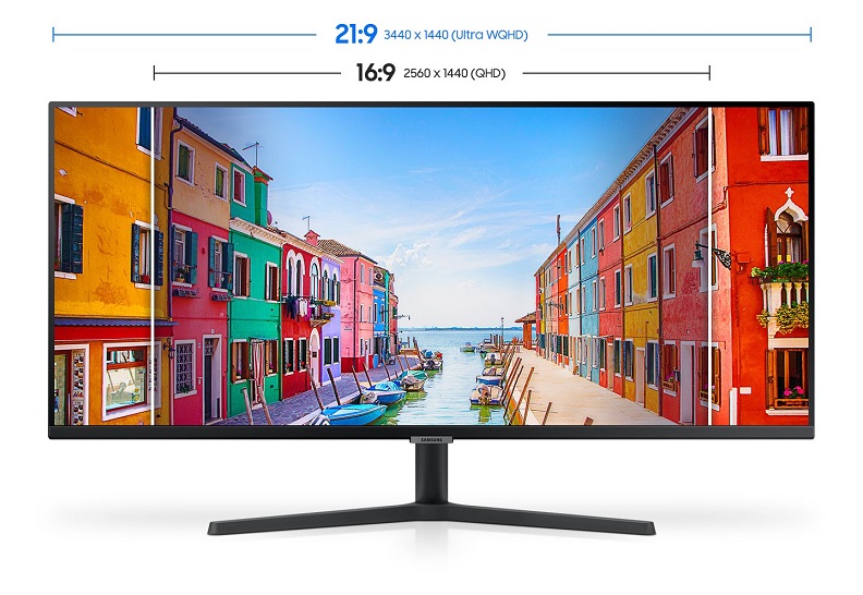 ViewFinity S50GC 21:9 Ultrawide compared to 16:9 Widescreen